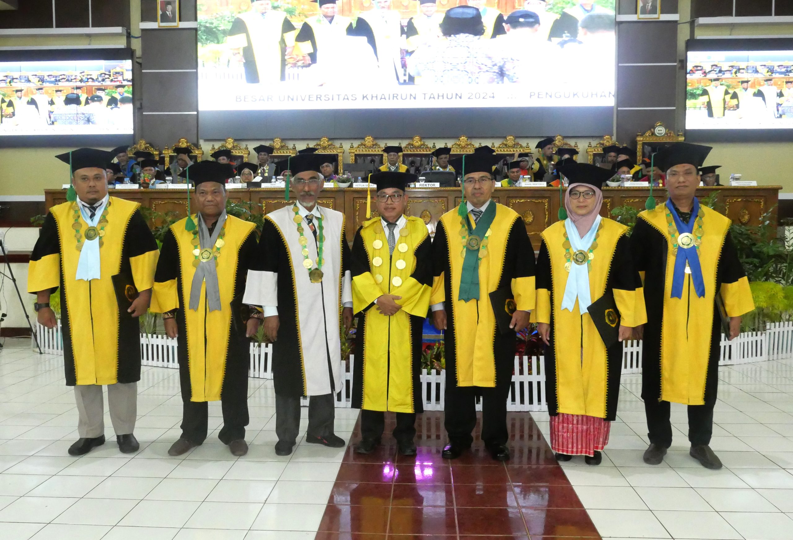 Kukuhkan 5 Guru Besar, Unkhair Kini Miliki 17 Profesor