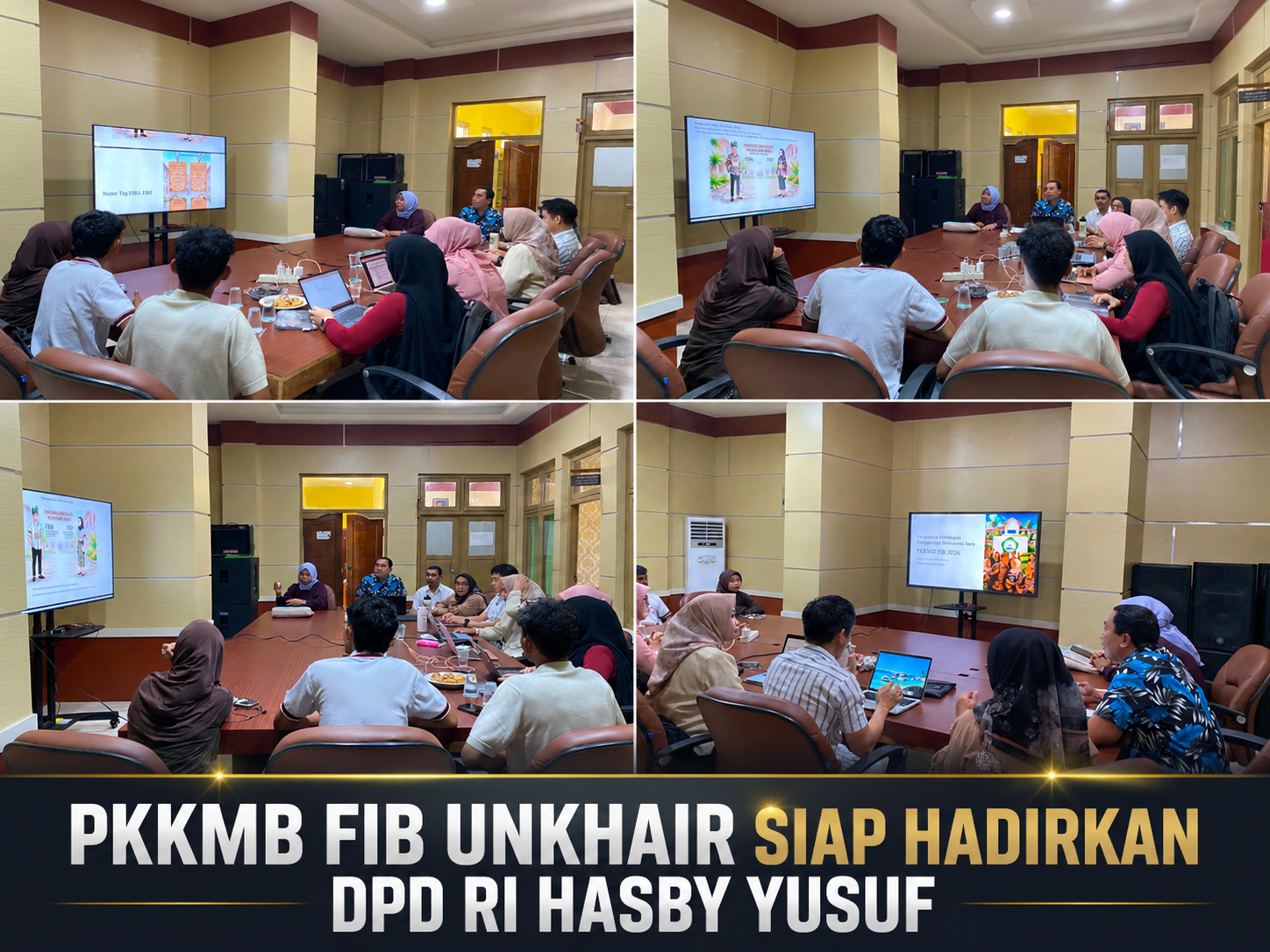 Fakultas Ilmu Budaya (FIB) Unkhair Matangkan Persiapan PKKMB 2026