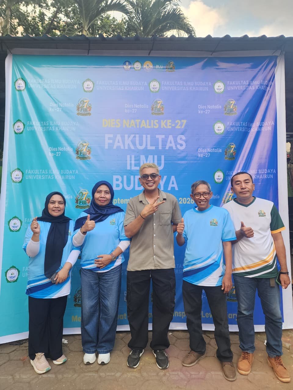 Puncak Dies Natalis ke-27 FIB Unkhair Makin Meriah Bersama Rama Arief